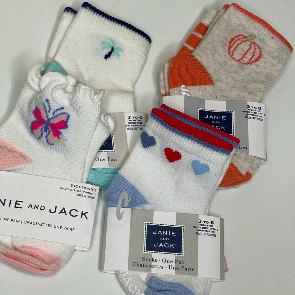 Janie And Jack girl socks